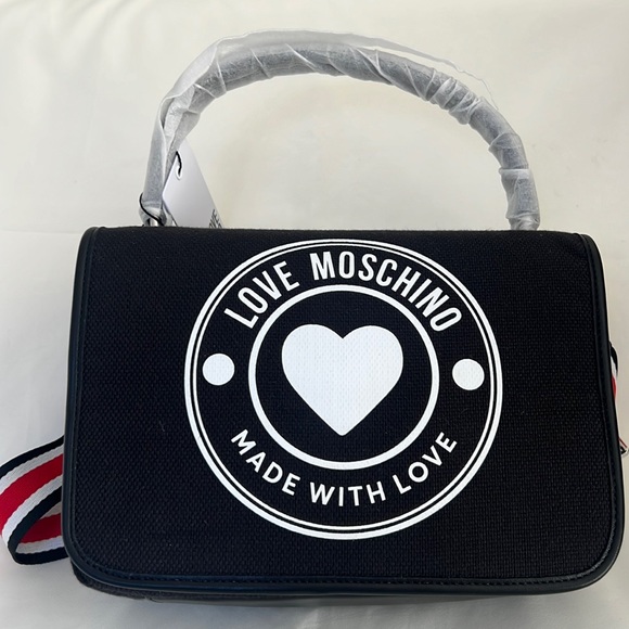 MOSCHINO Top Handle Crossbody Bag - Picture 1 of 5